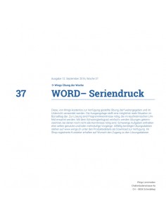 UdW 1637 Word Seriendruck