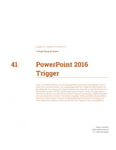 UdW 1641 PowerPoint Trigger