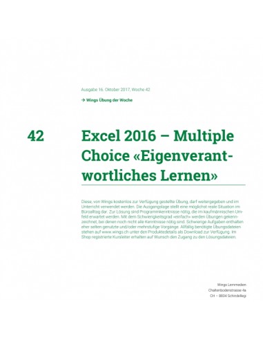 UdW 1742 Excel Multiple Choice UdW 1742 Excel Multiple Choice