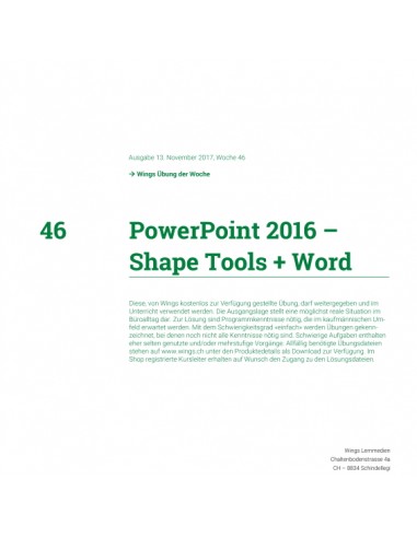 UdW 1746 PowerPoint Shape Tools