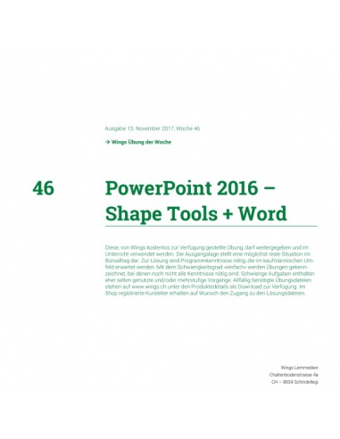 UdW 1746 PowerPoint Shape Tools