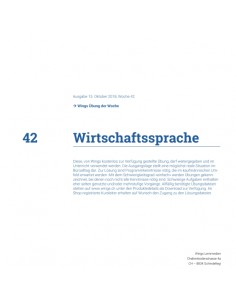 UdW 1842 Wirtschaftssprache