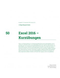 UdW 1850 Excel Verweise