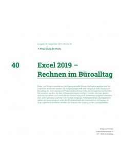 UdW 1940 Excel Rechnen im...