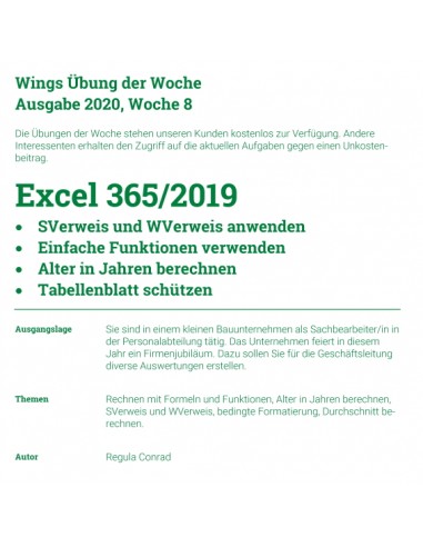 UdW 2008 Excel Verweisfunktionen
