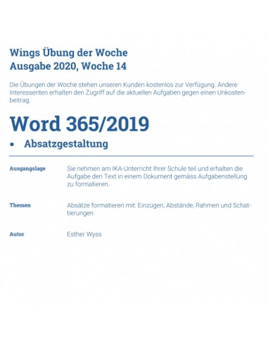 UdW 2014 Word Absatzgestaltung