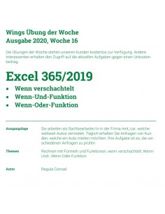 UdW 2016 Excel Funktionen