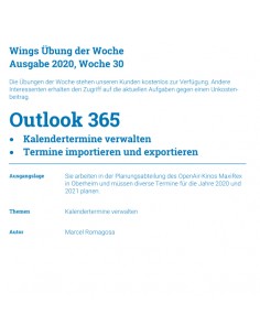 UdW 2030 Outlook Termine...