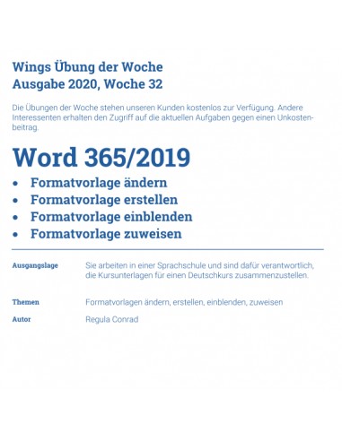 UdW 2032 Word Formatvorlagen UdW 2032 Word Formatvorlagen