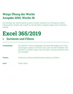 UdW 2036 Excel Sortieren...