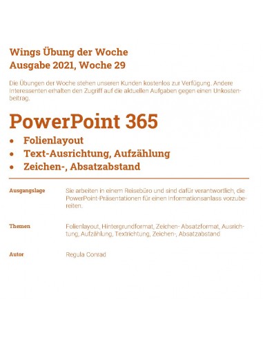UdW 2129 Powerpoint 365 Folienlayout