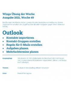 UdW 2149 - Outlook