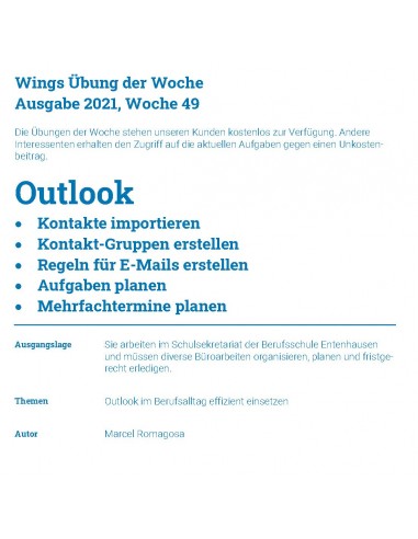 UdW 2149 - Outlook