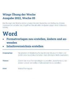 UdW 2205 Formatvorlagen und...