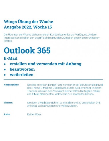 UdW 2215 Outlook 365 - E-Mail... UdW 2215 Outlook 365 - E-Mail...