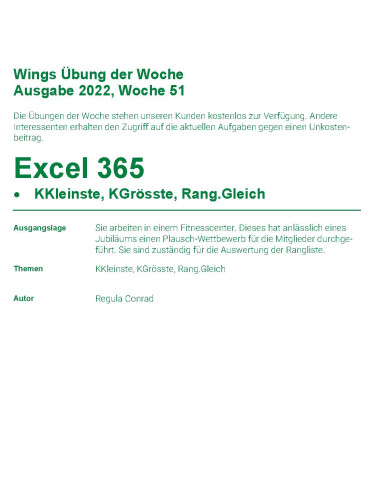 UdW 2251 Excel 365 - KKleinste,...