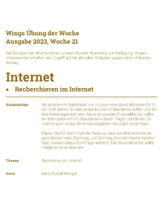 UdW 2321 Recherchieren im...