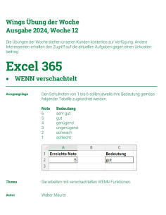 UdW 2412 Excel 365 - WENN...
