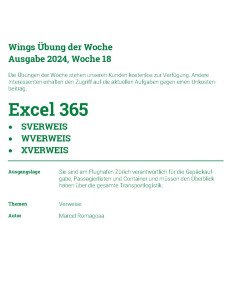UdW 2418 Excel 365 - Verweise
