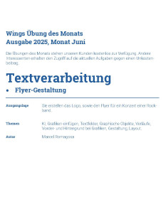 UdM Juni 2025 - Flyer...