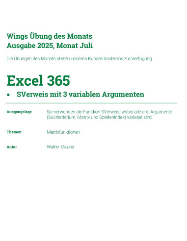 UdM Juli 2025 - SVerweis UdM Juli 2025 - SVerweis